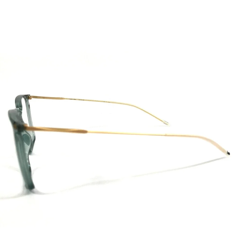 lool Eyewear Eyeglasses Frames SIONA GRGD Clear Green Matte Gold 54-16-145